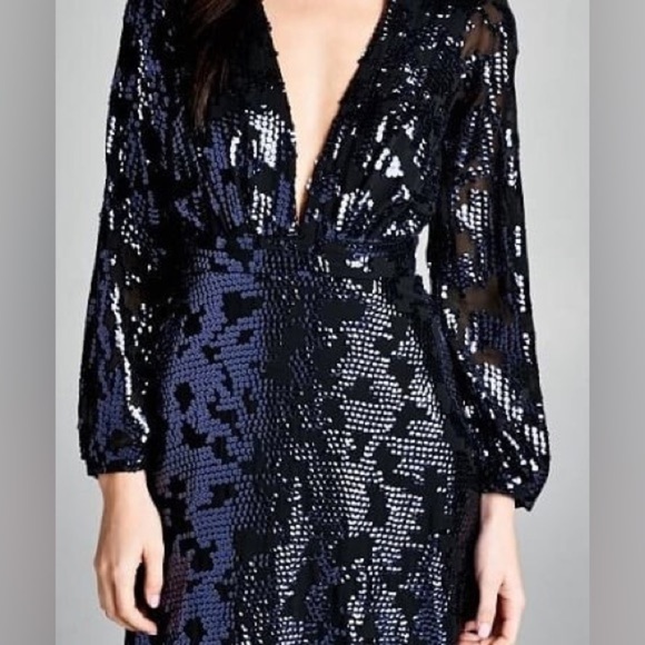 Rubber Ducky Prod.,Heavily Sequined, STATEMENT Piece, Excellent Cond.Size Small - Picture 7 of 12